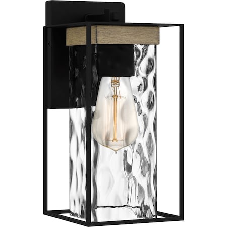 Quoizel Longwood Outdoor Wall 1 Light Matte Black LWD8405MBK